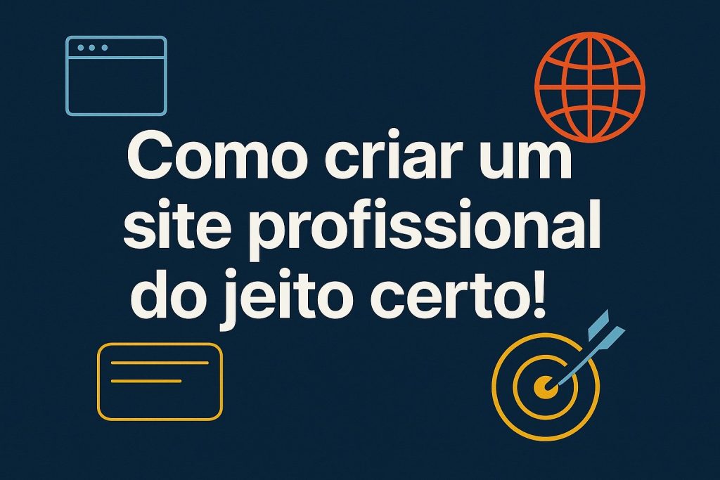 Como criar um site Profissional